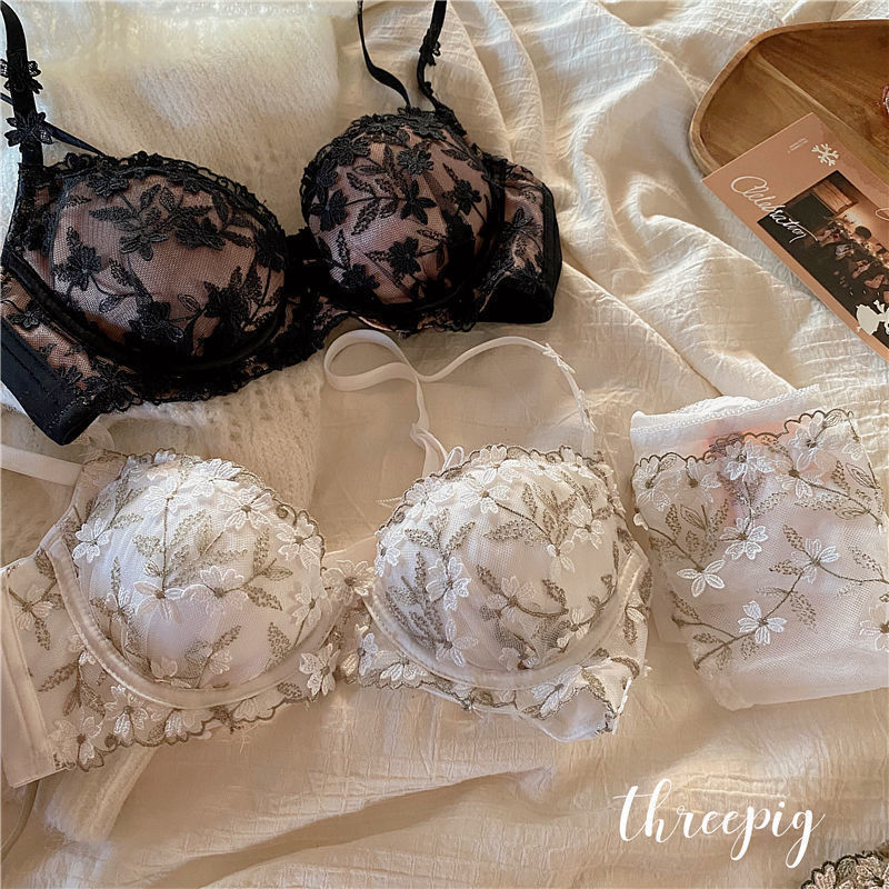 French Embroidery Lace Bra – Elegant Underklädesdesign för Kvinnor
