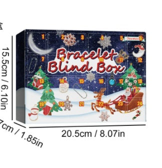 Calendar Bracelet Blind Box – överraskningsarmband i julkalenderformat
