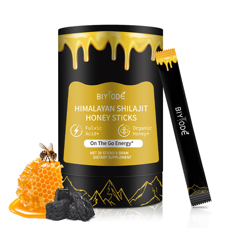 Shilajit Honung Sticks – Premium Himalaya Box