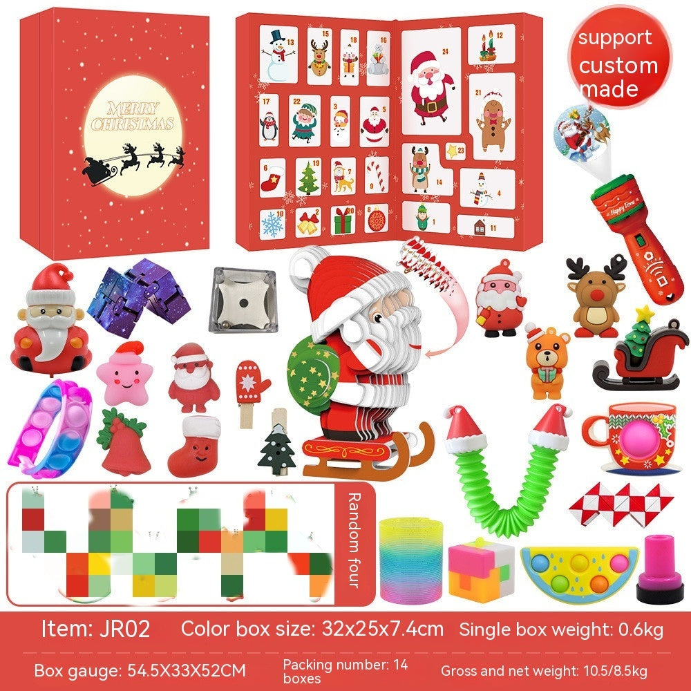 Christmas Advent Calendar Countdown Toy