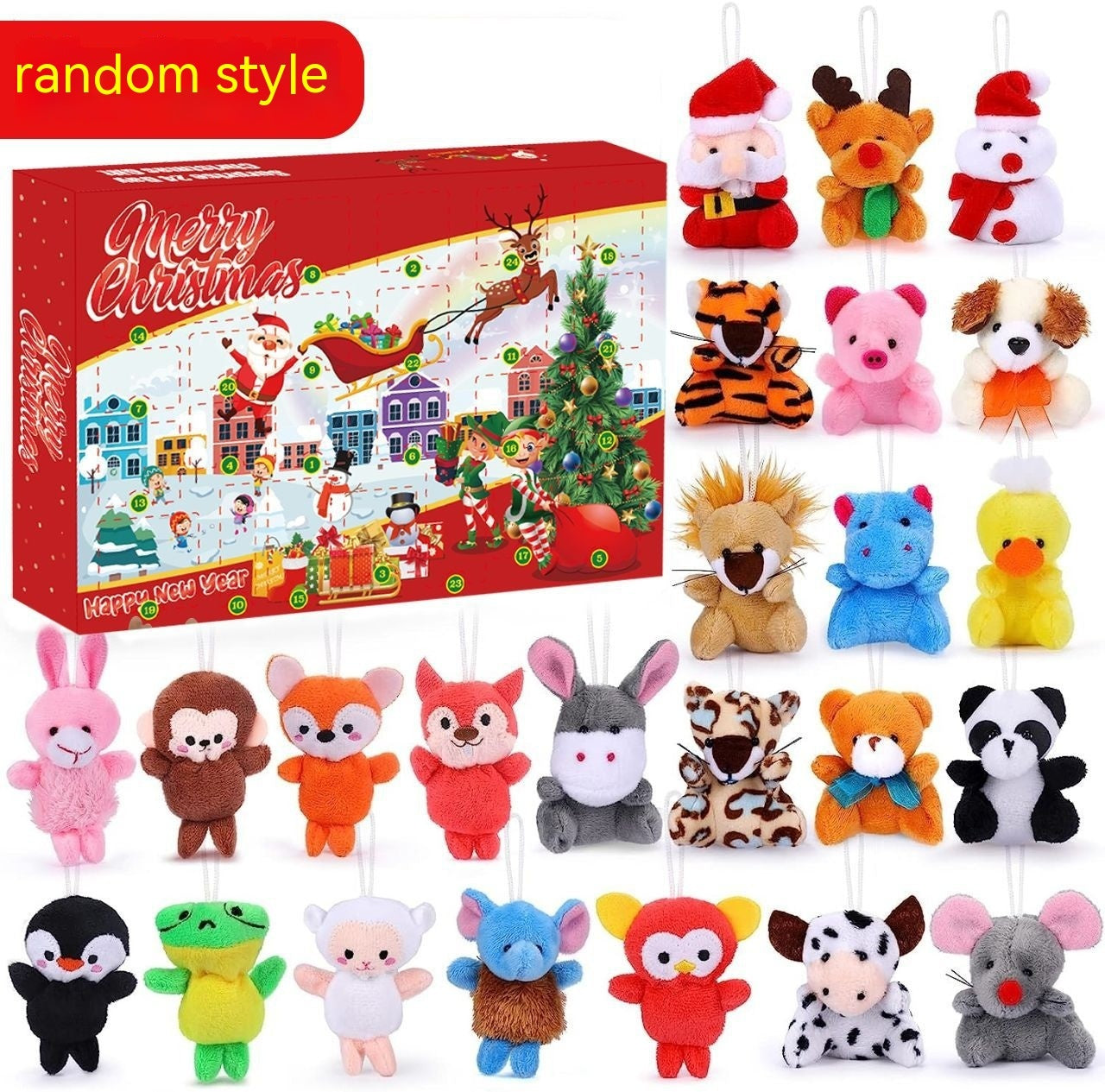 Christmas Advent Calendar Countdown Toy