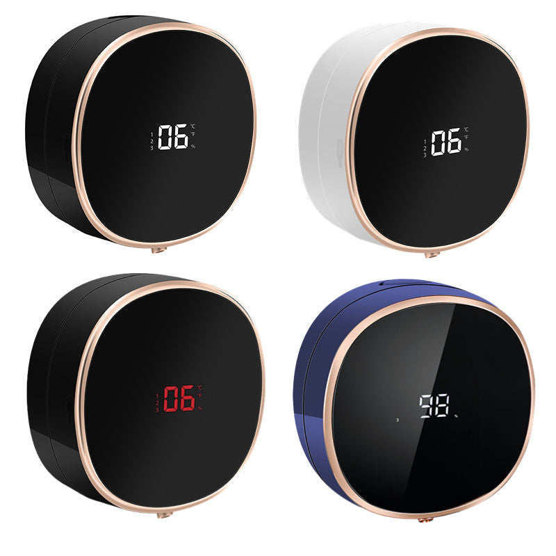 Kontaktfri automatisk tvåldispenser för flytande skum, infraröd sensor, elektrisk, hands-free handdesinfektionsverktyg