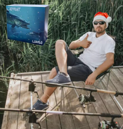 Jul-fiskekrok överraskningslåda – kreativ fiskekalender för hobbyfiskare