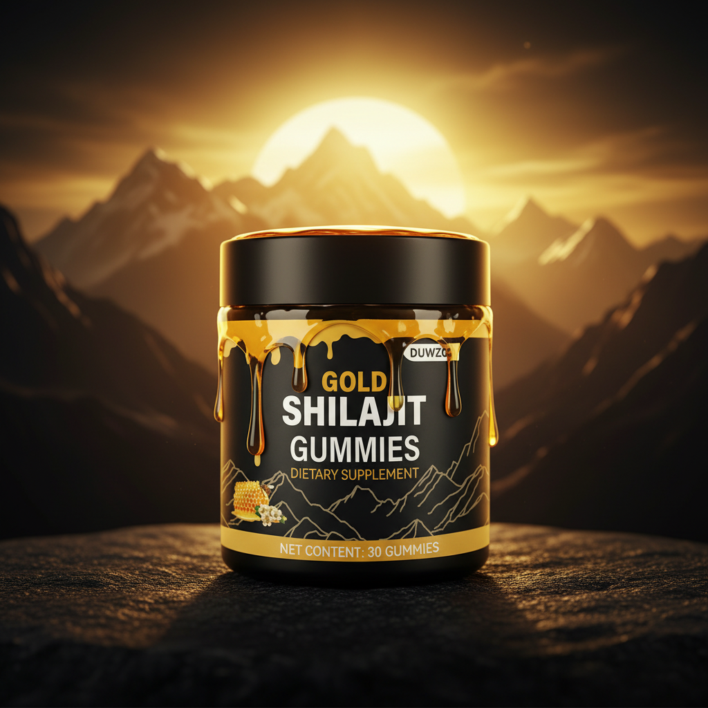 Gold Shilajit Gummies hero shot