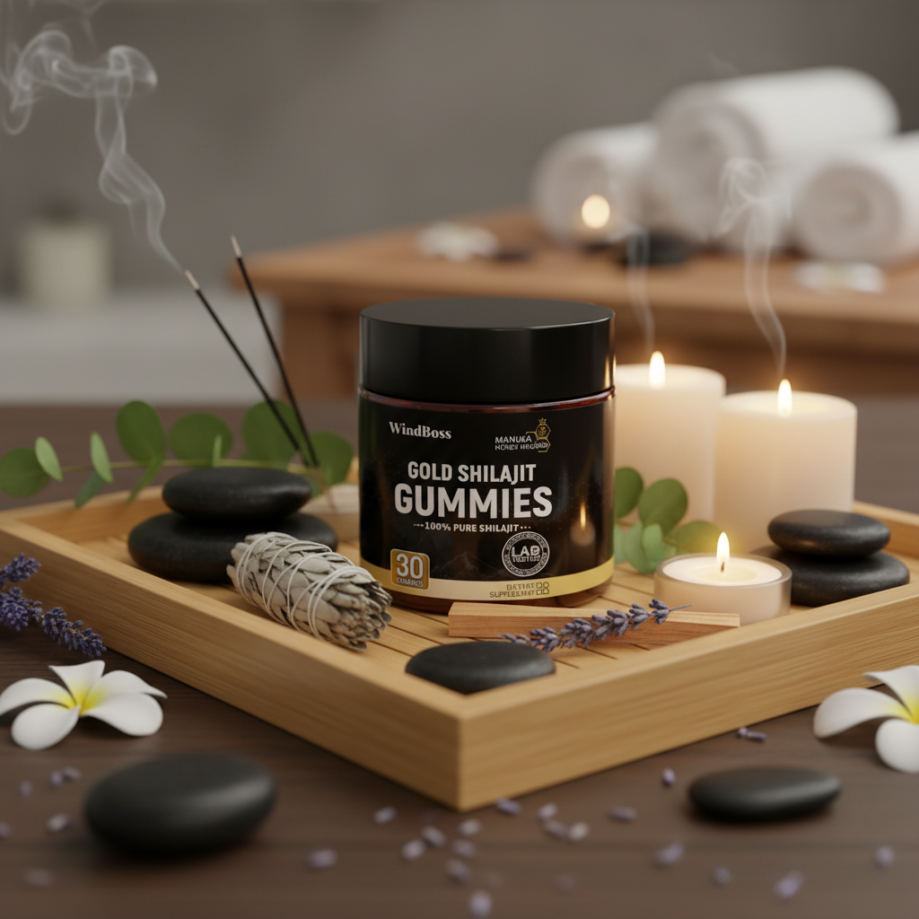 Shilajit Honung Gummies – Himalaya Guld